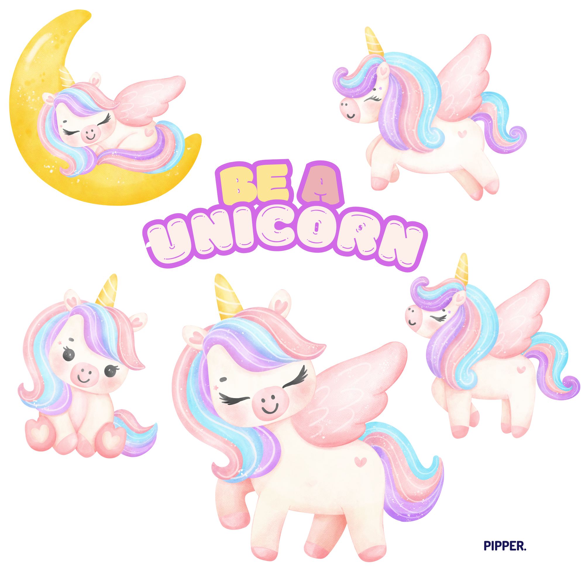 Textilmatrica Unicorns 2